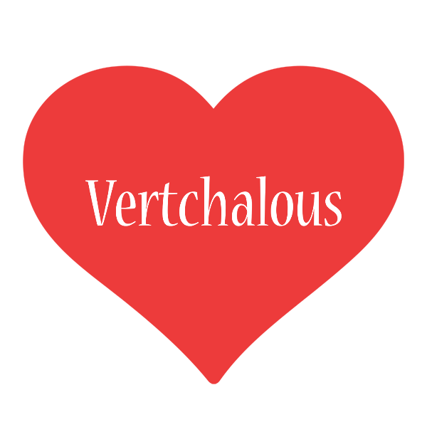 Vertchalous love logo