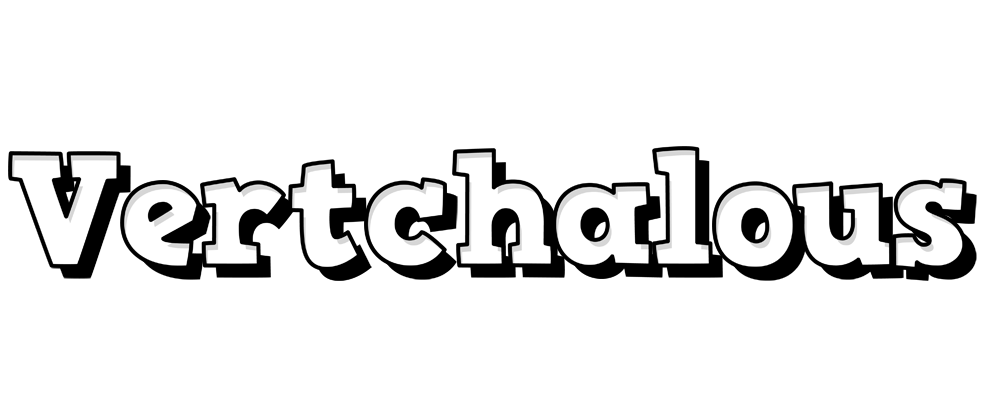 Vertchalous snowing logo