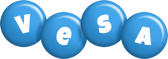 Vesa candy-blue logo