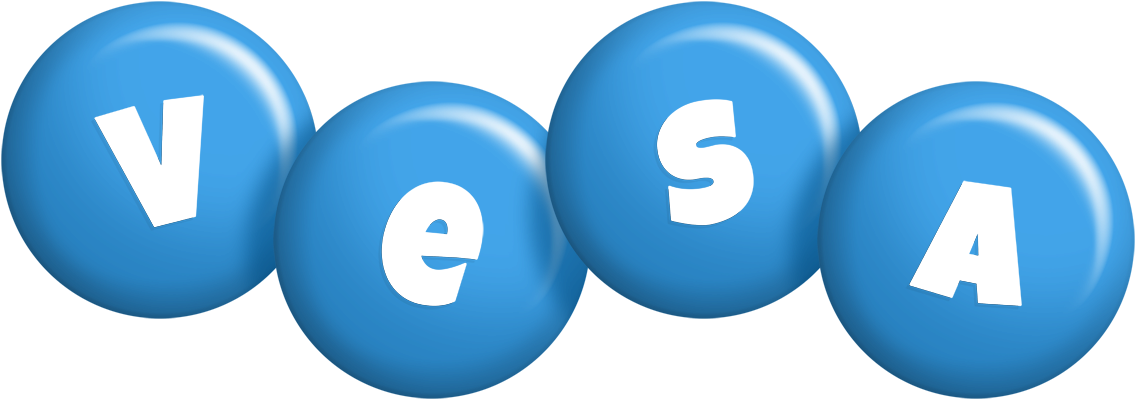 Vesa candy-blue logo