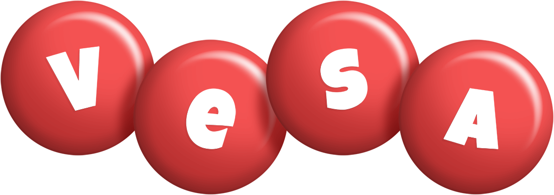 Vesa candy-red logo