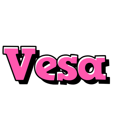 Vesa girlish logo