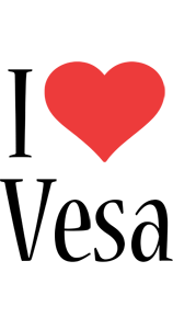 Vesa i-love logo
