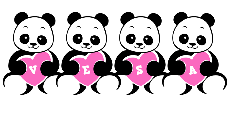 Vesa love-panda logo