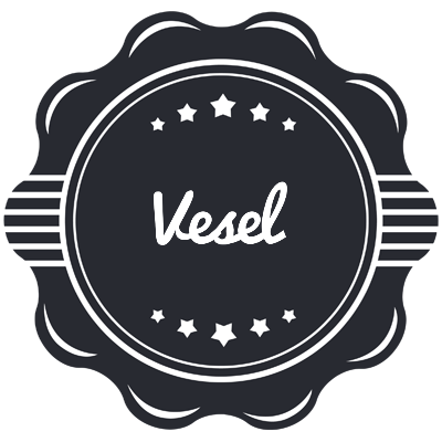 Vesel badge logo
