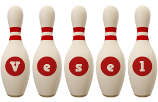 Vesel bowling-pin logo