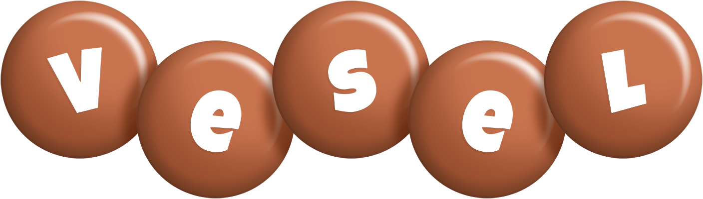 Vesel candy-brown logo
