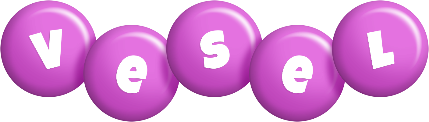 Vesel candy-purple logo