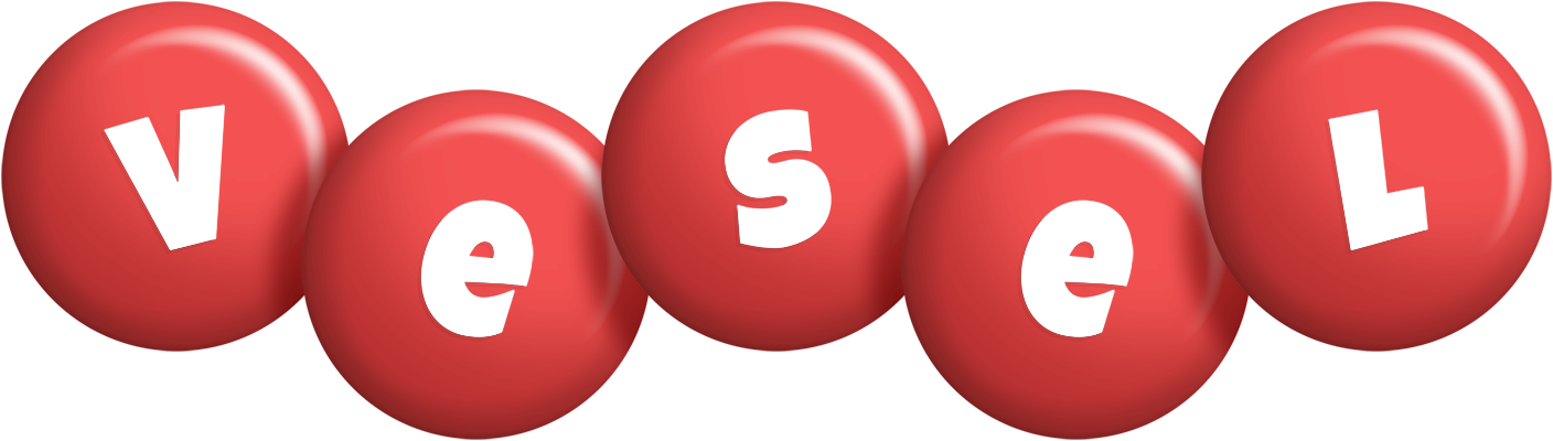 Vesel candy-red logo