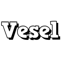 Vesel snowing logo