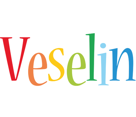 Veselin birthday logo
