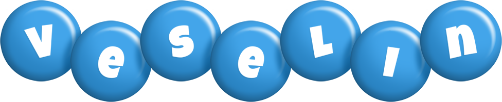 Veselin candy-blue logo