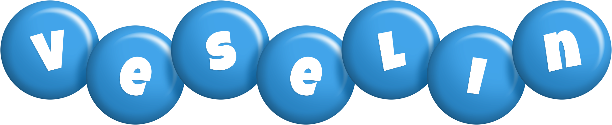 Veselin candy-blue logo