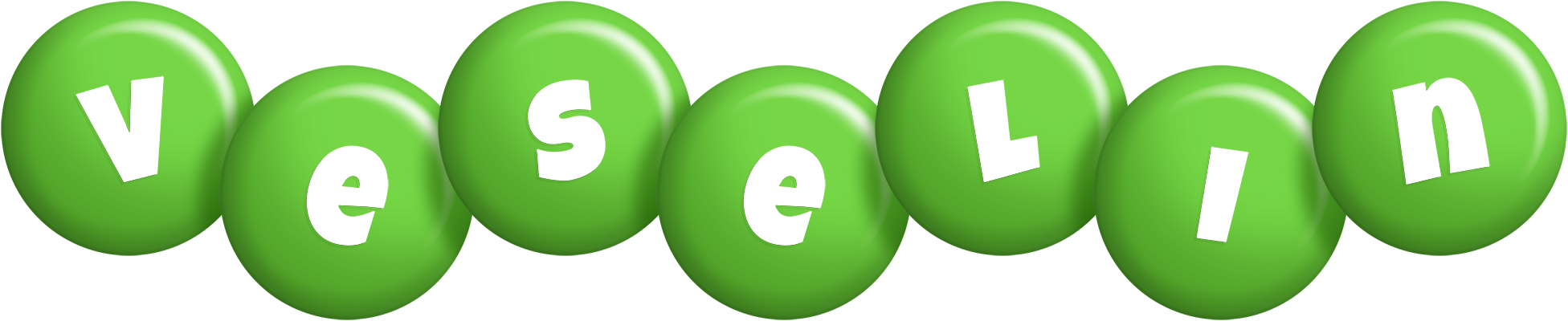 Veselin candy-green logo