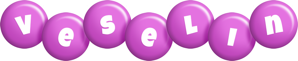 Veselin candy-purple logo