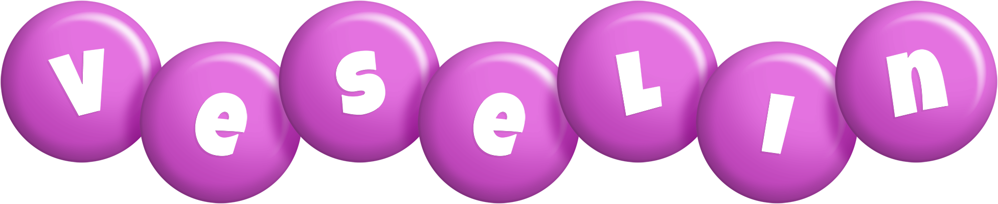 Veselin candy-purple logo