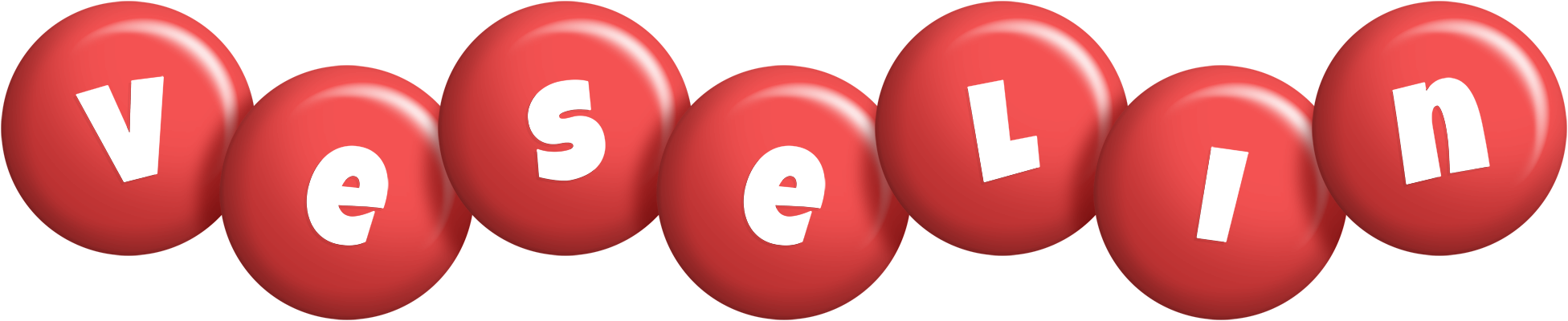 Veselin candy-red logo