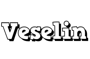 Veselin snowing logo