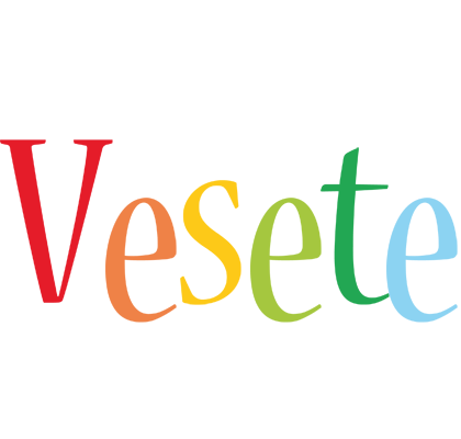 Vesete birthday logo