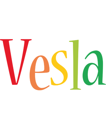 Vesla birthday logo