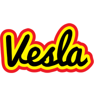 Vesla flaming logo