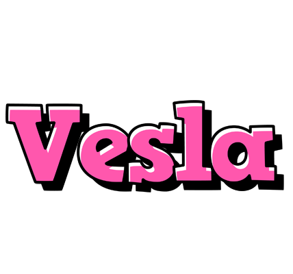 Vesla girlish logo