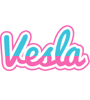 Vesla woman logo