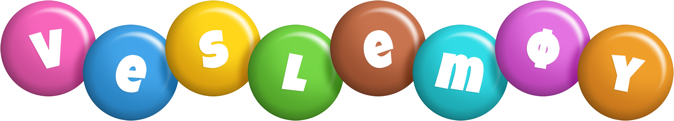 Veslemøy candy logo