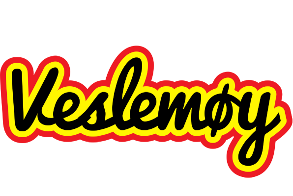 Veslemøy flaming logo