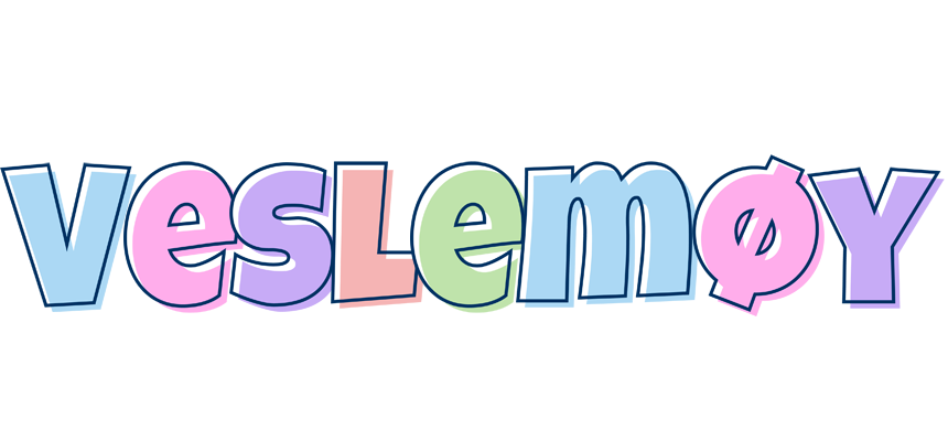 Veslemøy pastel logo