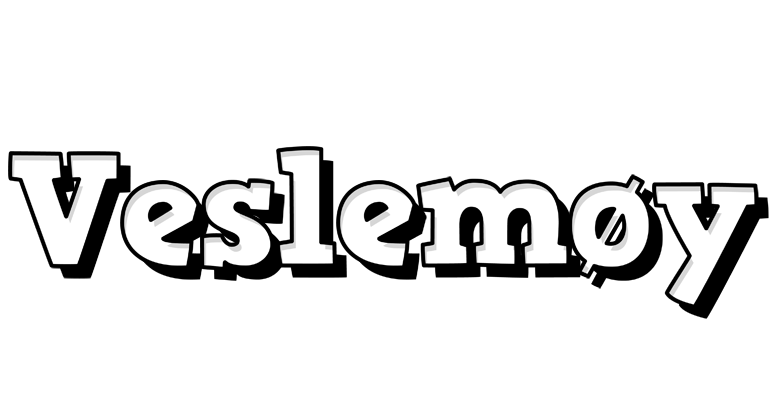 Veslemøy snowing logo