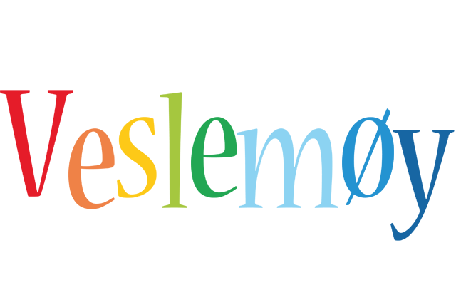 Veslemøy birthday logo