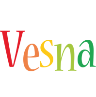 Vesna birthday logo
