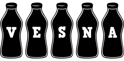 Vesna bottle logo