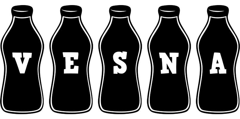 Vesna bottle logo