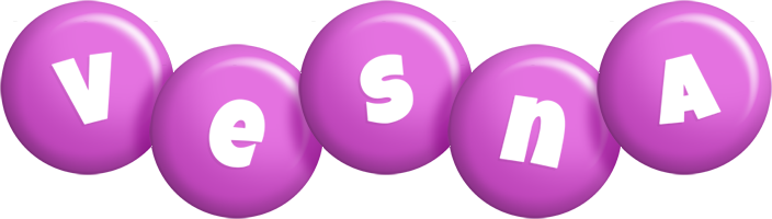 Vesna candy-purple logo