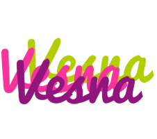 Vesna flowers logo