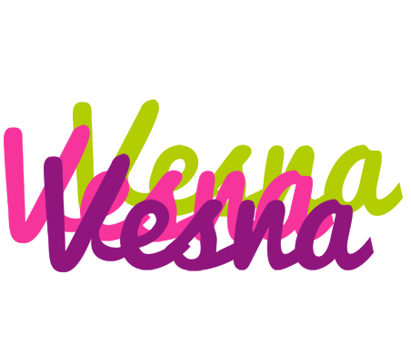 Vesna flowers logo