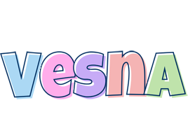 Vesna pastel logo