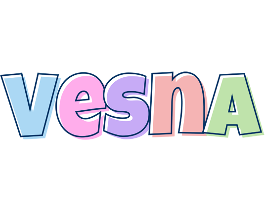 Vesna pastel logo