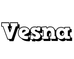 Vesna snowing logo