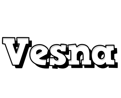 Vesna snowing logo