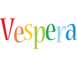 Vespera birthday logo