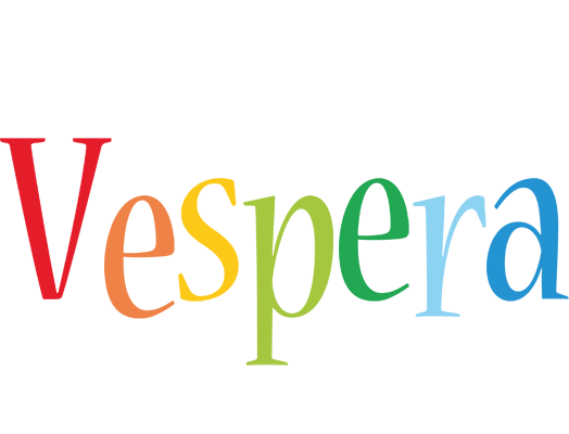 Vespera birthday logo