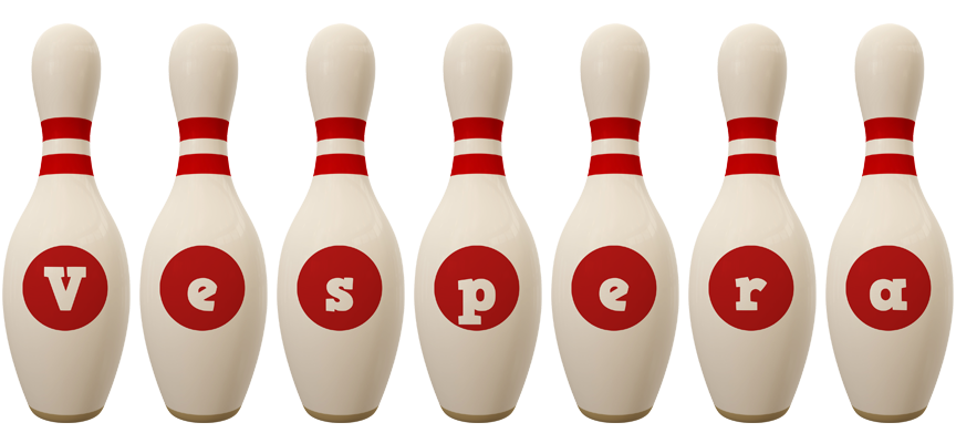 Vespera bowling-pin logo