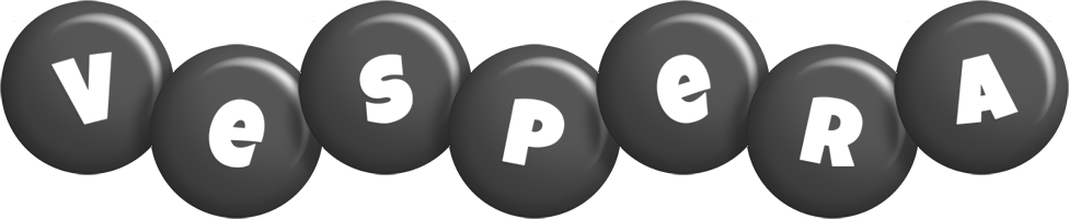 Vespera candy-black logo