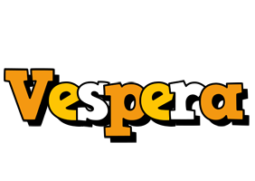 Vespera cartoon logo