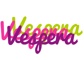 Vespera flowers logo