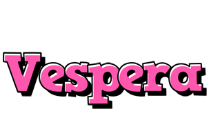 Vespera girlish logo