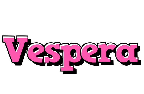 Vespera girlish logo